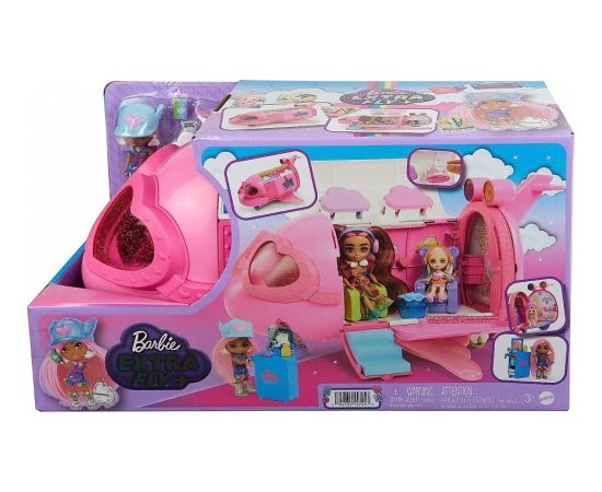 Lalka Barbie Mattel Barbie Extra Fly Samolot (HPF72)