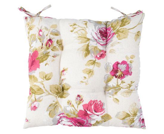 Cushion for chair LONETA 40x40cm, roses