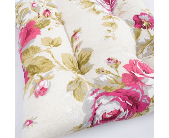 Cushion for chair LONETA 40x40cm, roses