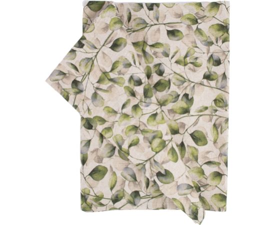 Tablecloth HOLLY 43x116cm, poplar leaves Столовые приборы