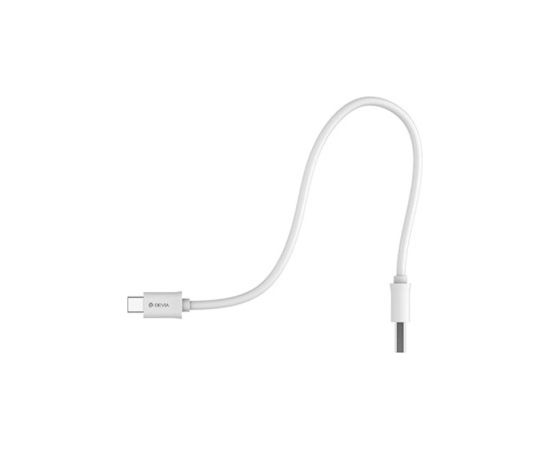 Кабель Devia Smart USB - microUSB 1,0 м 2,1A белый