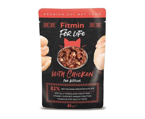 FITMIN Kitten Chicken - wet cat food - 85 g