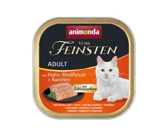 animonda Vom Feinsten GOURMET CENTRE WITH CHICKEN, BEEF MEAT + CARROTS