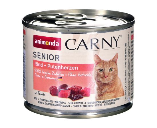 Animonda Carny Senior Beef and turkey hearts 200 g