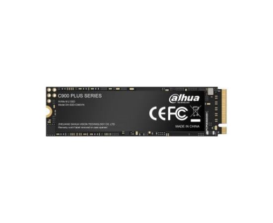 SSD DAHUA 256GB M.2 PCIe Gen3 NVMe 3D NAND Write speed 1200 MBytes/sec Read speed 3300 MBytes/sec TBW 128 TB MTBF 1500000 hours SSD-C900VN256G-B