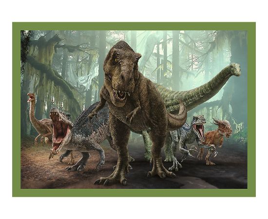 TREFL JURASSIC WORD Pužļu komplekts 4in1, 35+48+54+70 gab.