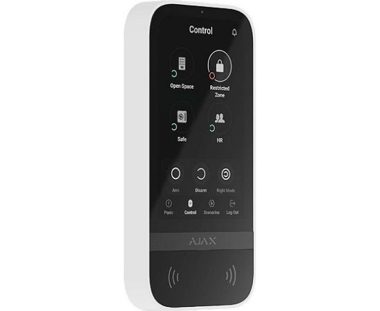 Ajax Wireless keypad with touch screen (White)