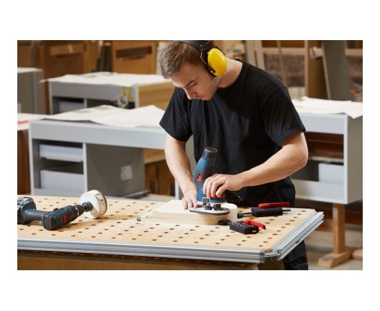 BESSEY horizontal pull-down clamp MFT, clamp (for 20mm hole)