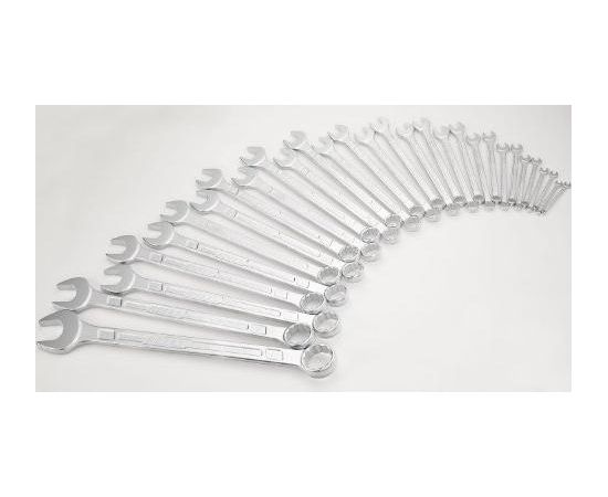 Hazet combination wrench set 600N / 30, 30 pieces, wrench (chrome-plated) Atslēgu komplekti