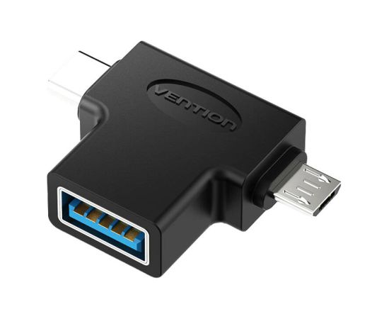 Adapter OTG USB 3.0 to USB-C and Micro USB Vention CDIB0