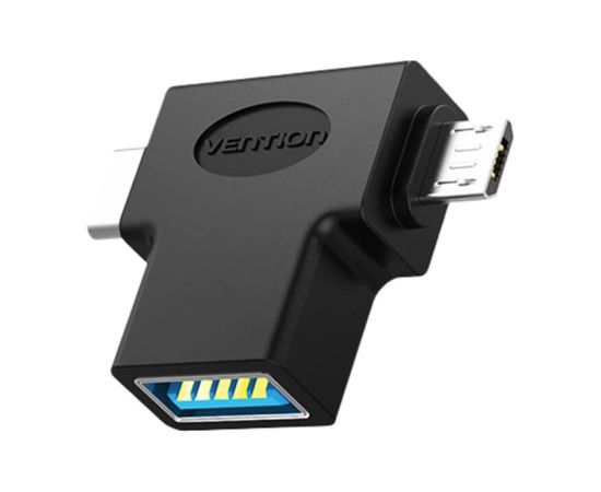 Adapter OTG USB 3.0 to USB-C and Micro USB Vention CDIB0