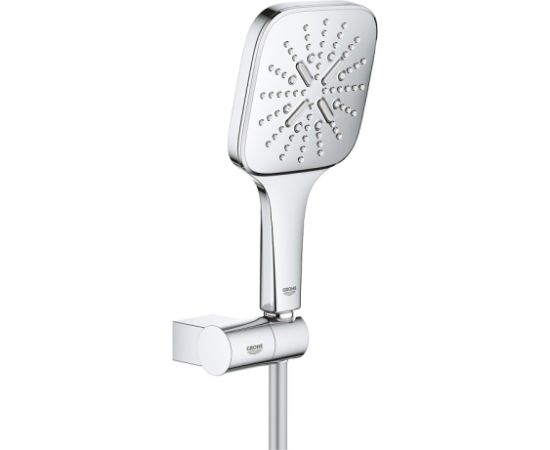 Grohe rokas dušas komplekts Rainshower SmartActive Cube 130, hroms