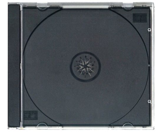 Omega CD case Jewel PL, black