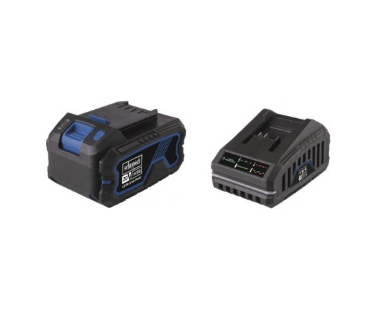 Scheppach SBSK4.0 Starta Komplekts 4.0Ah Li-ion battery + 2.4A lādētājs