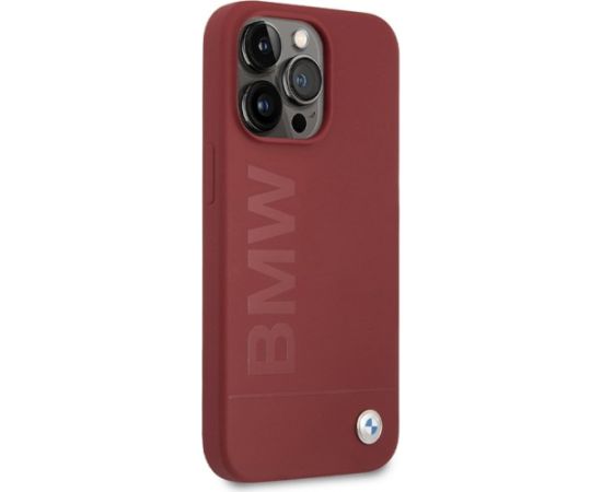 BMW BMHMP15XSLBLRE Aizmugurējais Apvalks priekš Apple iPhone 15 Pro Max