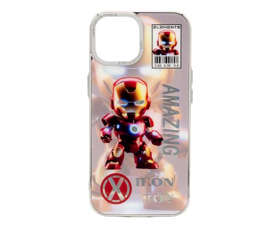 iLike Apple  iPhone 14 PC Silicone Case Iron Boy