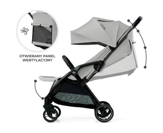 Sporta rati Kinderkraft Apino, Dove Grey Bērnu rati