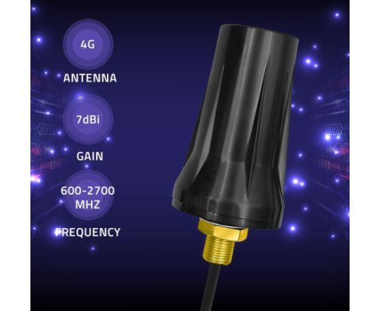 Qoltec 57042 4G LTE DUAL antenna | 7dBi | omnidirectional | outdoor