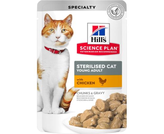 HILL'S Science Plan Adult with chicken - wet cat food - 85g