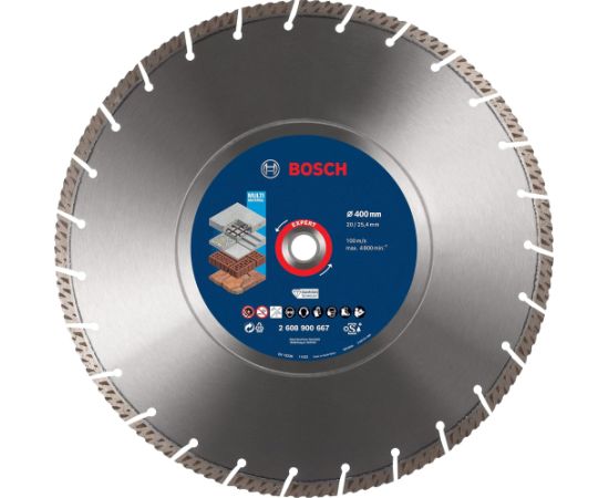 Dimanta griešanas disks Bosch 2608900667; 400 mm