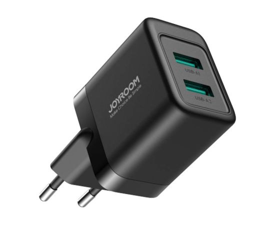 Charger Joyroom JR-TCN01, 2.4A (EU) 2 USB (Black)