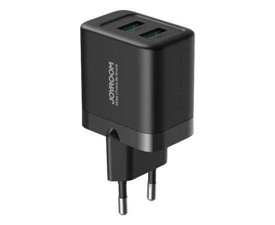 Charger Joyroom JR-TCN01, 2.4A (EU) 2 USB (Black)