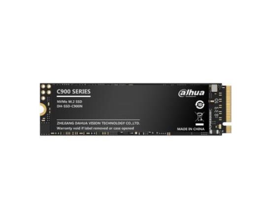 SSD DAHUA 256GB M.2 PCIe Gen3 NVMe 3D NAND Write speed 1050 MBytes/sec Read speed 2000 MBytes/sec TBW 128 TB MTBF 1500000 hours SSD-C900N256G