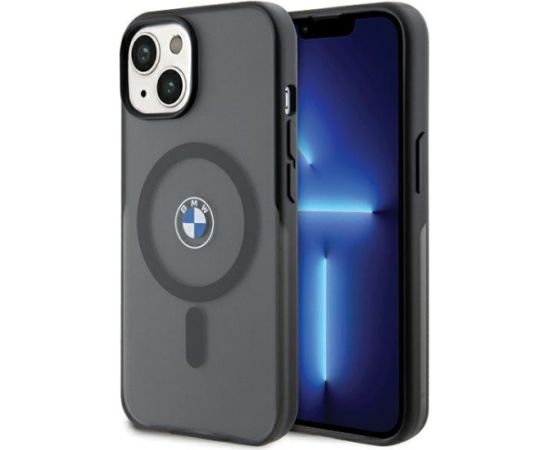 BMW BMHMP15MDSLK Aizmugurējais Apvalks Priekš Apple iPhone 15 Plus / 14 Plus