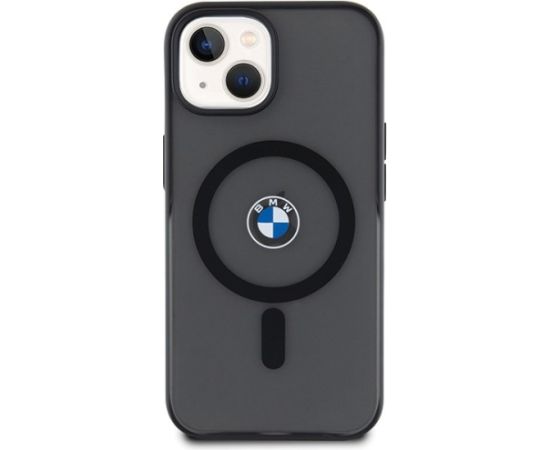 BMW BMHMP15MDSLK Aizmugurējais Apvalks Priekš Apple iPhone 15 Plus / 14 Plus