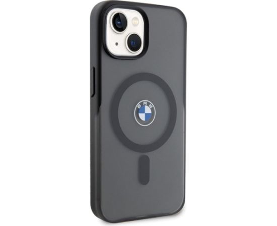BMW BMHMP15MDSLK Aizmugurējais Apvalks Priekš Apple iPhone 15 Plus / 14 Plus