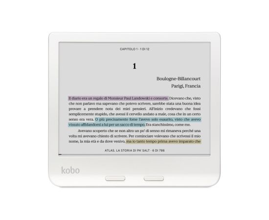 Rakuten Kobo Libra Colour e-book reader Touchscreen 32 GB Wi-Fi White