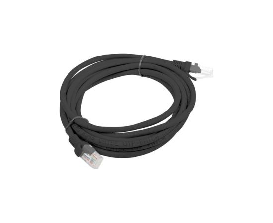 Lanberg PCU5-10CC-0300-BK networking cable Black 3 m Cat5e U/UTP (UTP)