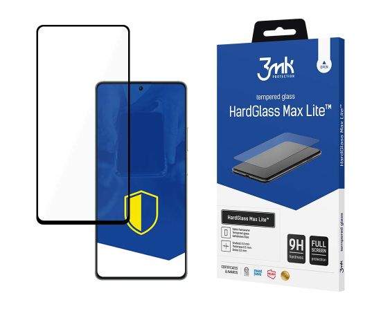 Poco F5 Pro - 3mk HardGlass Max Lite™ screen protector