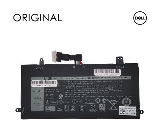 Extradigital Notebook Battery DELL J0PGR, 42Wh, 5250mAh, Original