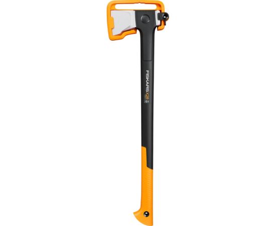 Fiskars X-series X28 splitting ax with M-blade, ax/hatchet (black/orange, long shaft)