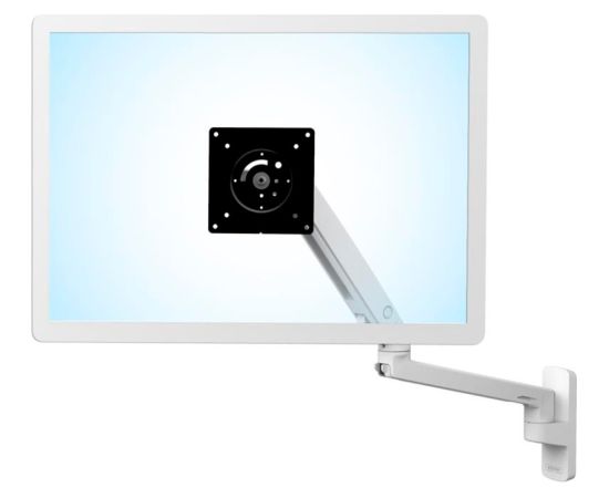 Ergotron MXV wall monitor arm, monitor mount (white)
