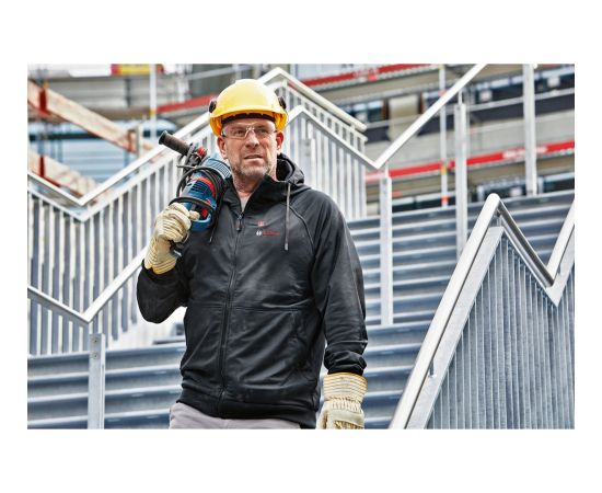 Bosch Heat+Jacket GHH 12+18V Solo size 3XL, work clothing (black, without battery and charger)