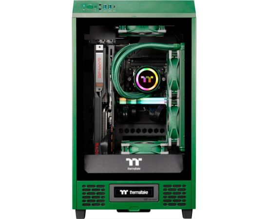 Thermaltake Toughline T200A Racing Green, gaming PC (green/transparent, Windows 11 Home 64-bit)