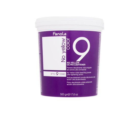 Fanola No Yellow / Color 9 Ultra Lightener 500g
