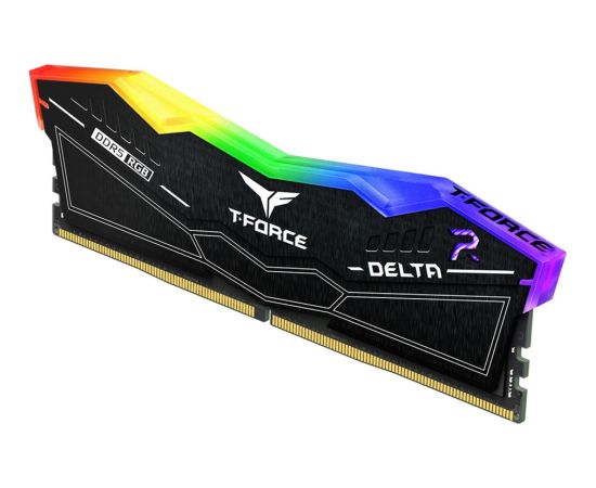 Team Group DDR5 - 48GB - 8200 - CL - 38 (2x 24 GB) dual kit, RAM (black, FF3D548G8200HC38EDC01, DELTA RGB, INTEL XMP, AMD EXPO)