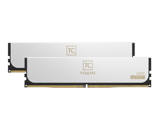 Team Group DDR5 - 64GB - 6000 - CL - 34 (2x 32 GB) dual kit, RAM (white, CTCWD564G6000HC34BDC01, T-CREATE EXPERT, INTEL XMP, AMD EXPO)