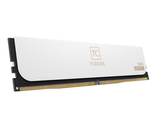 Team Group DDR5 - 64GB - 6400 - CL - 34 (2x 32 GB) dual kit, RAM (white, CTCWD564G6400HC34BDC01, T-CREATE EXPERT, AMD EXPO)