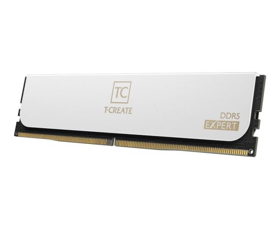 Team Group DDR5 - 64GB - 6400 - CL - 34 (2x 32 GB) dual kit, RAM (white, CTCWD564G6400HC34BDC01, T-CREATE EXPERT, AMD EXPO)
