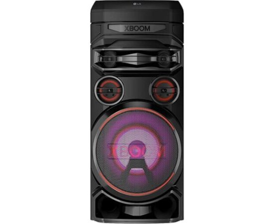 LG XBOOM RNC7 (black, Bluetooth, USB, radio)