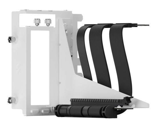 Fractal Design Flex 2 PCIe 4.0 x16 White, bracket + extension cable (white/black, 19.5cm)