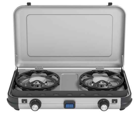 Campingaz Camping Kitchen 2 Maxi CV, gas cooker (grey, 2 hobs 2x 1.8 kW, for CV470 Plus)