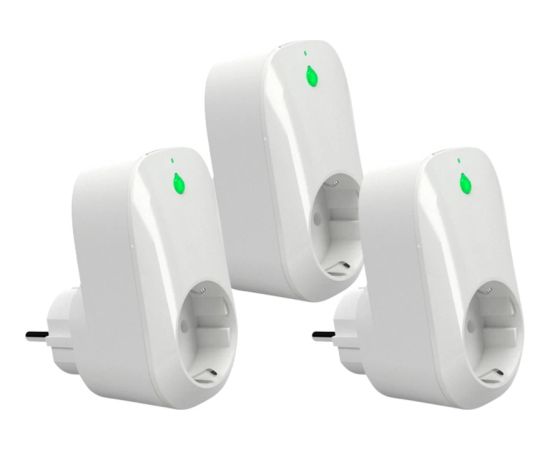 Shelly Plug, plug (white, pack of 3)