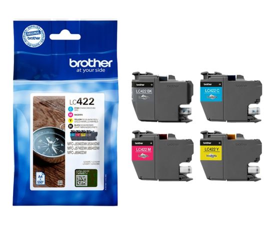 Brother ink Valuepack LC-422VAL