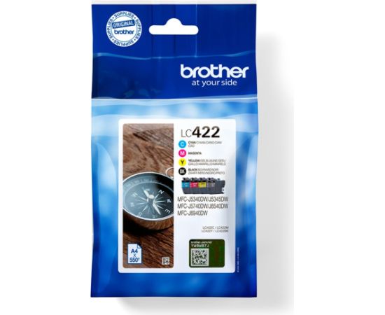 Brother ink Valuepack LC-422VAL