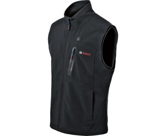 Bosch Heat+Jacket GHV 12+18V kit size 3XL, work clothing (black, incl. charger GAL 12V-20 Professional, 1x battery GBA 12V 2.0Ah)